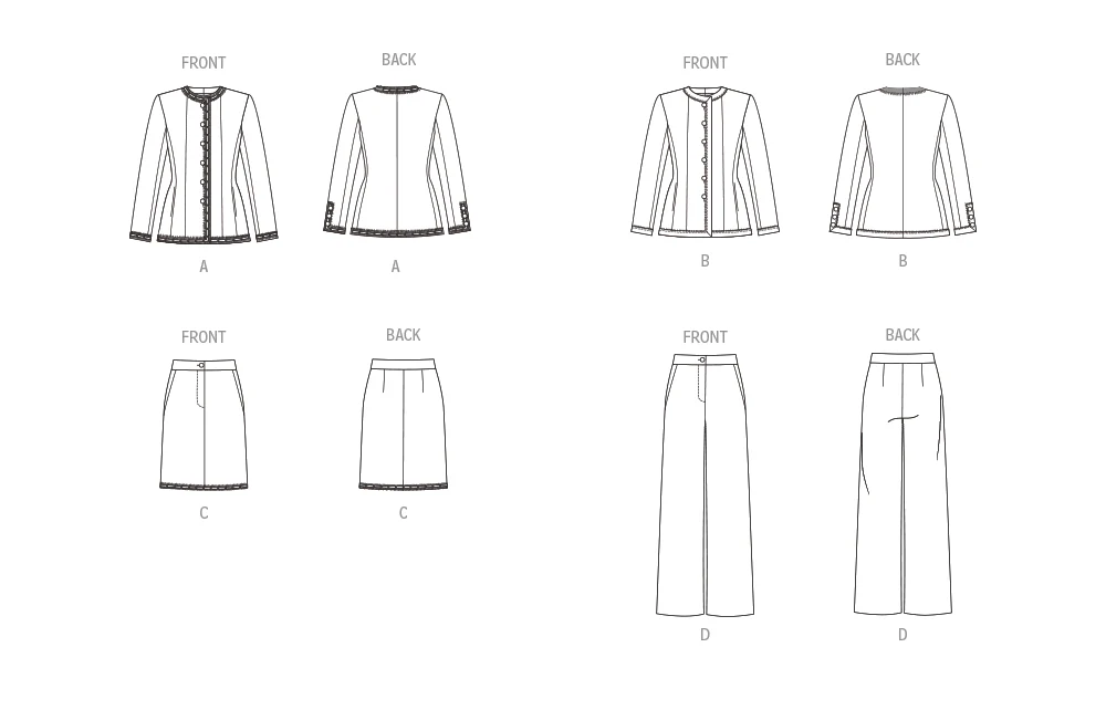 Vogue Outfit V1992 - Image 10