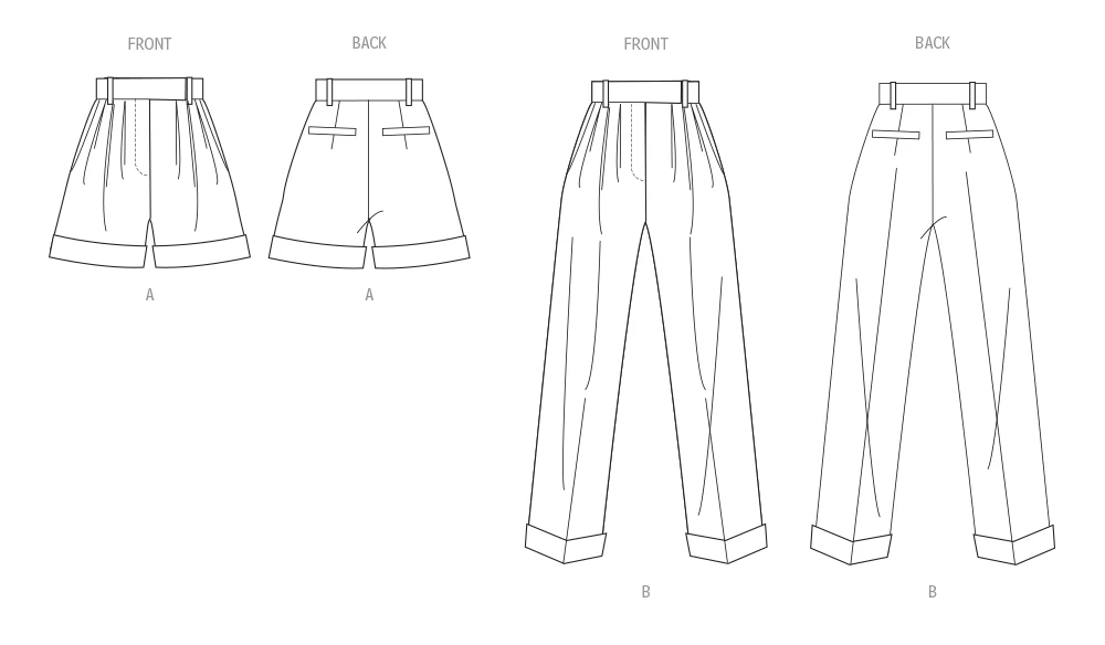 Vogue Shorts & Trousers V2014 - Image 7