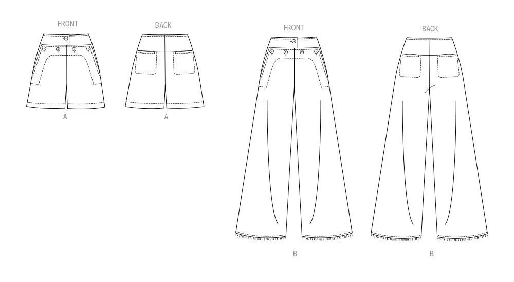 Vogue Shorts & Trousers V2034 - Image 7