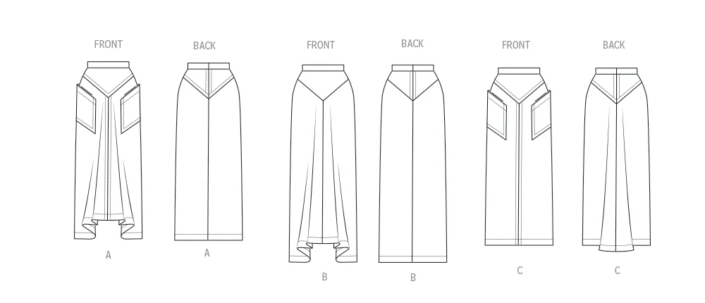 Vogue Skirt V2102 - Image 6