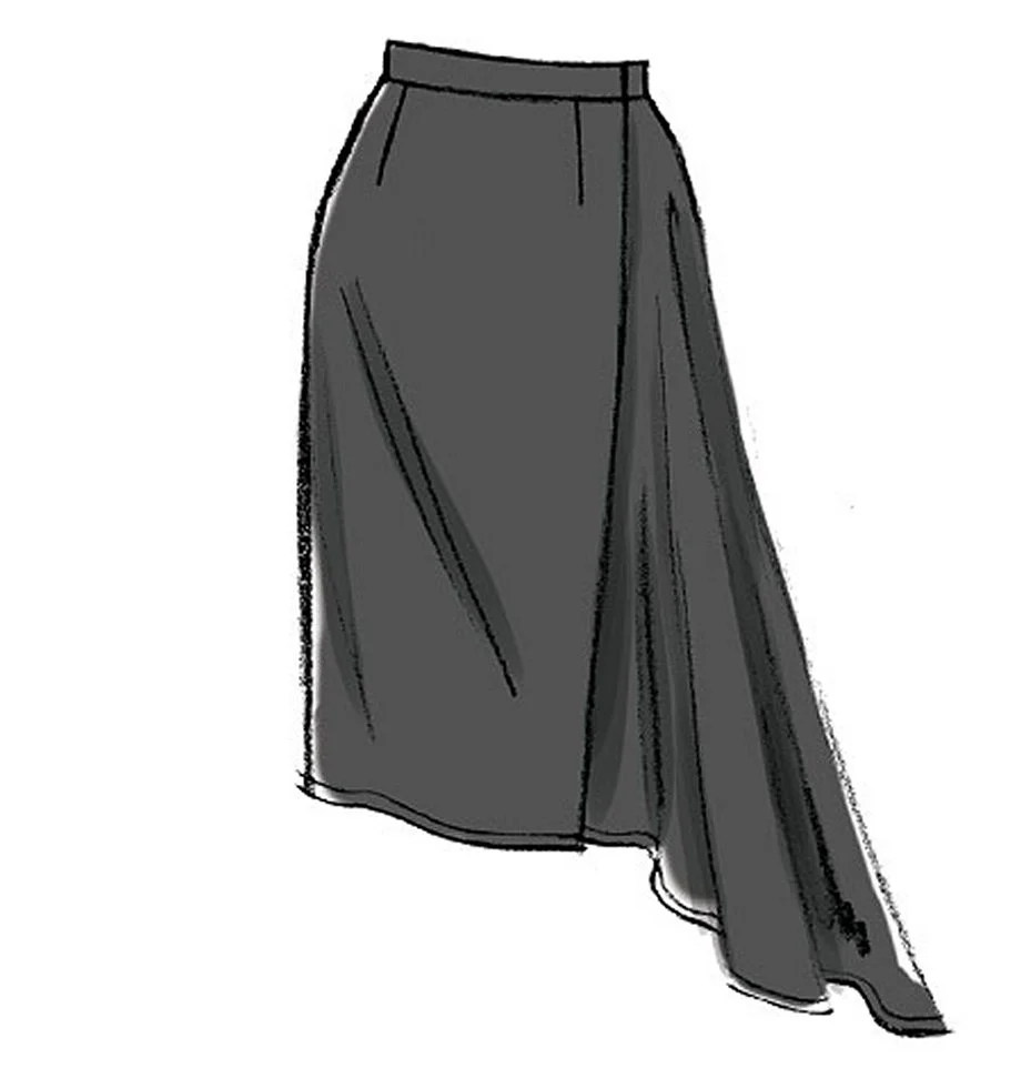 Vogue Skirt V8956 - Image 4