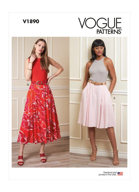 Vogue Skirts V1890 - Image 2