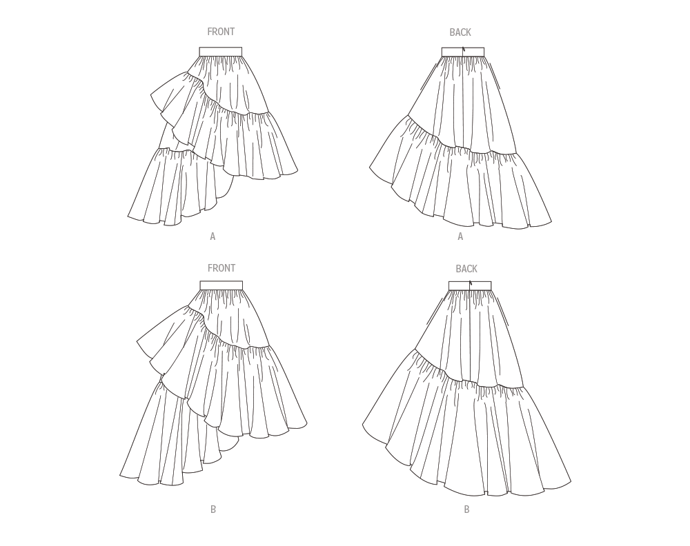 Vogue Skirts V1957 - Image 6