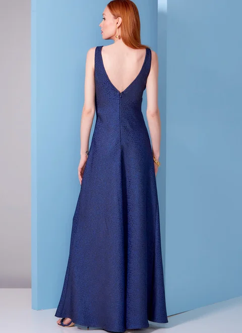 Vogue Special Occasion Dress V1842 - Image 5