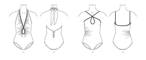 Vogue Swimsuits V1894 - Image 6