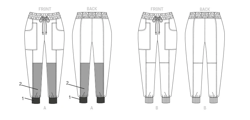 Vogue Track Trousers V1828 - Image 6