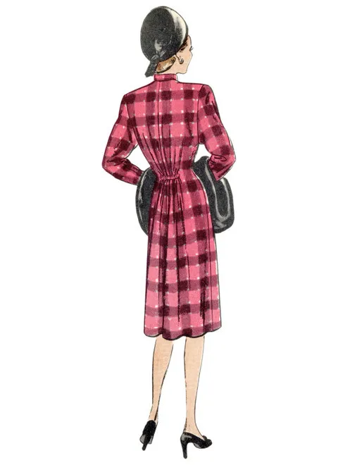 Vogue Vintage Coat V1903 - Image 3