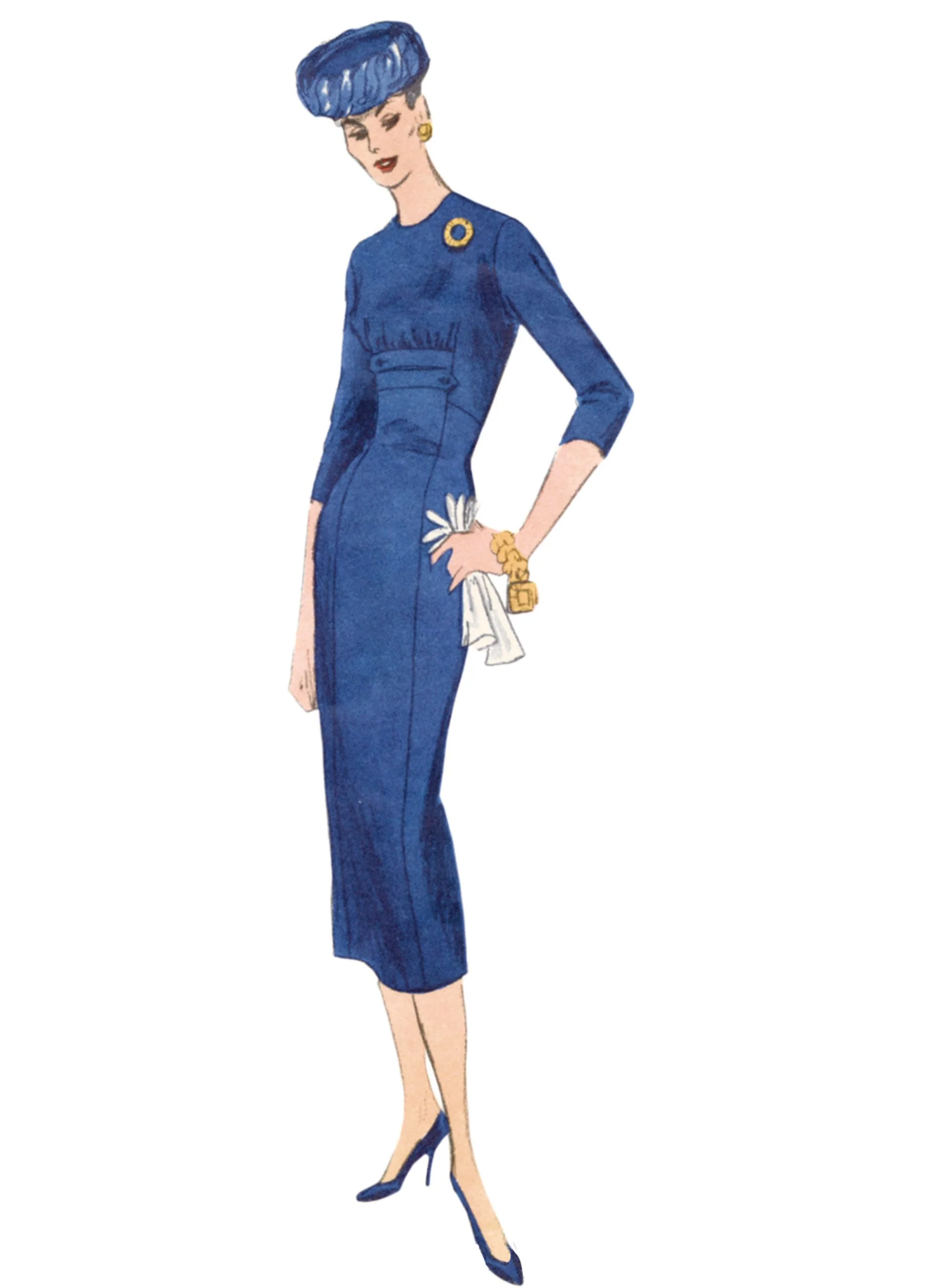 Vogue Vintage Dresses V1979 - Image 3