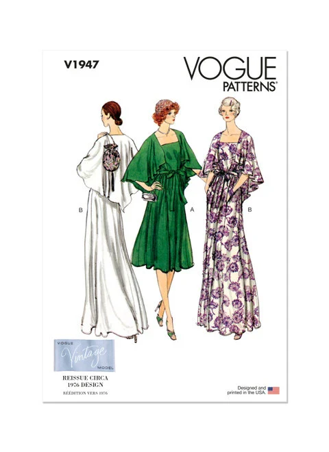Vogue Vintage Evening Dress V1947 - Image 2
