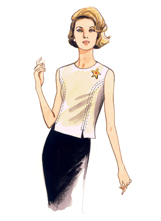 Vogue Vintage Top V9187 - Image 2