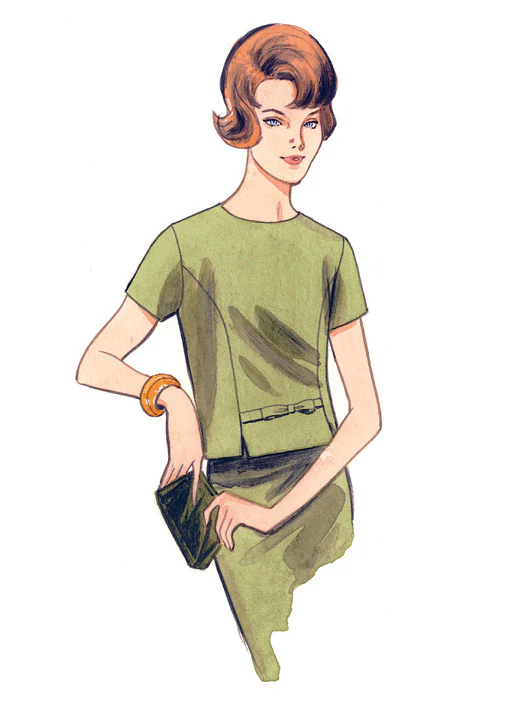 Vogue Vintage Top V9187 - Image 3