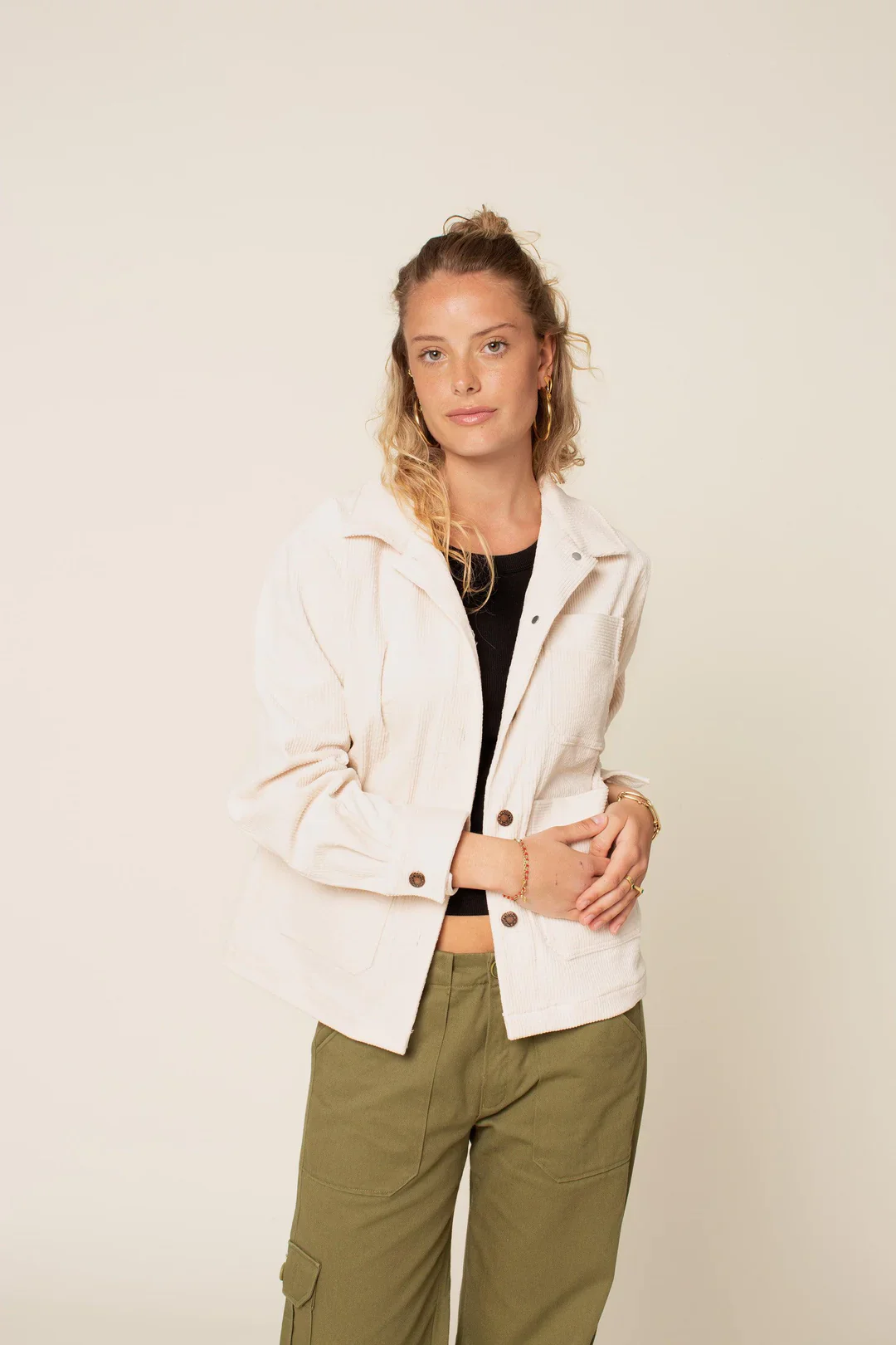 Wardrobe by Me Canvas Jacket - Image 6