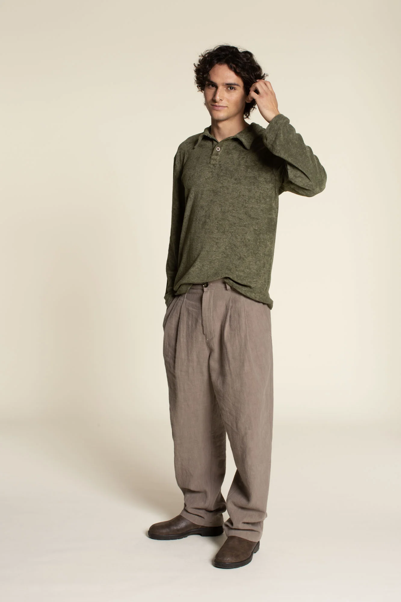 Wardrobe by Me Men's Cocoon Pants - Image 2
